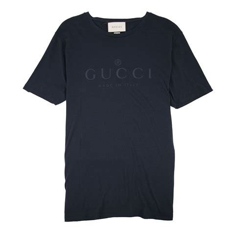 gucci navy t shirt|t shirt Gucci original.